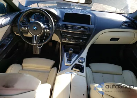 2016 BMW M6 Gran Coupe z USA, uszkodzony, nr VIN WBS6E9C55GGF92564